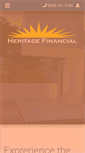 Mobile Screenshot of heritagefinancial.com